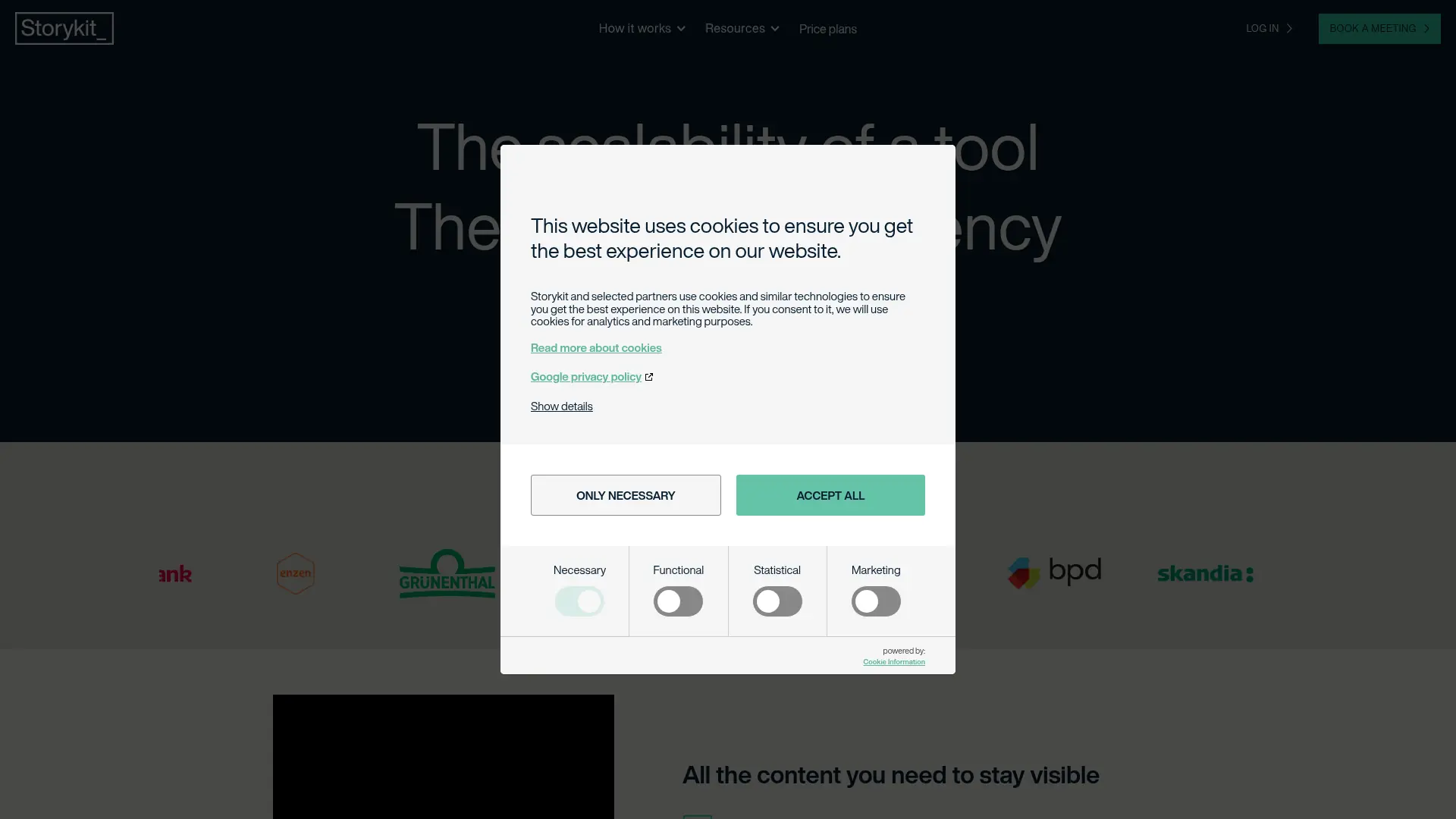 Storykit screenshot