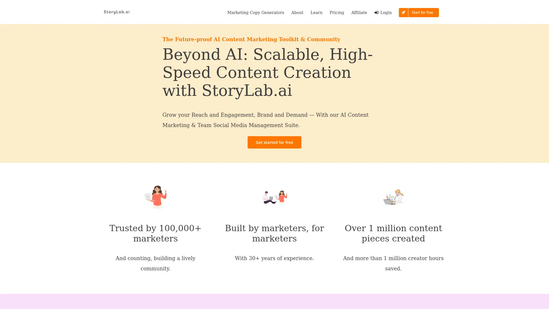 StoryLab.ai screenshot