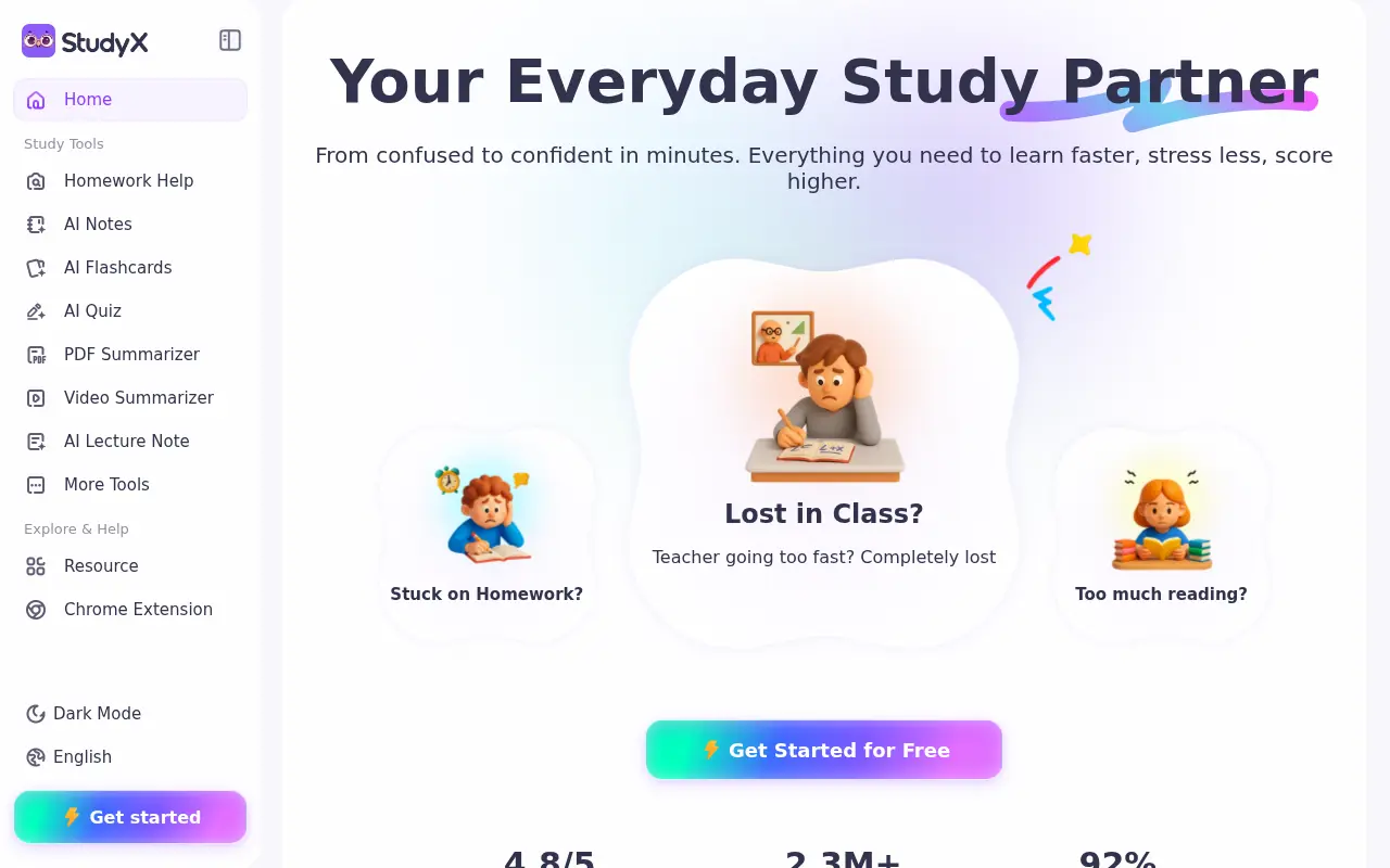 StudyX screenshot
