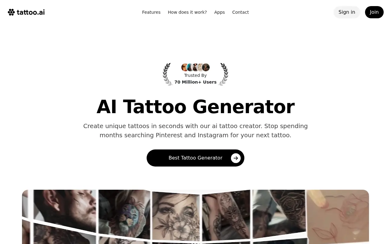 Tattoo AI screenshot
