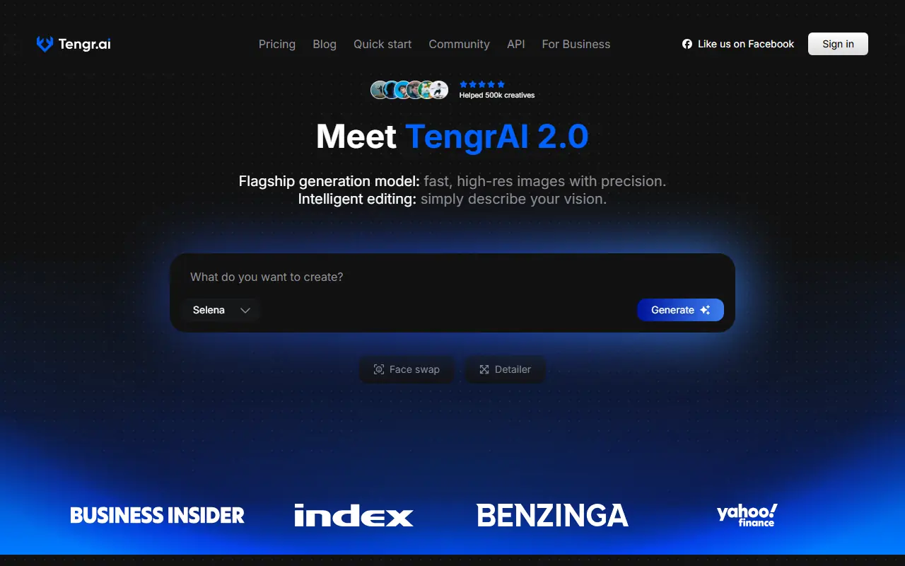 Tengr.ai screenshot