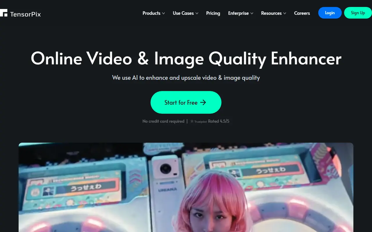 TensorPix screenshot