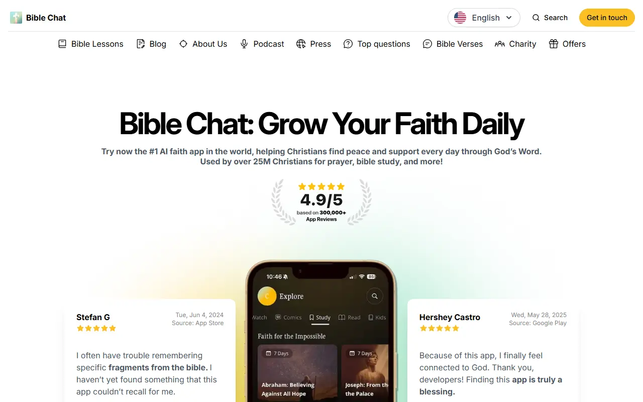 Bible Chat screenshot