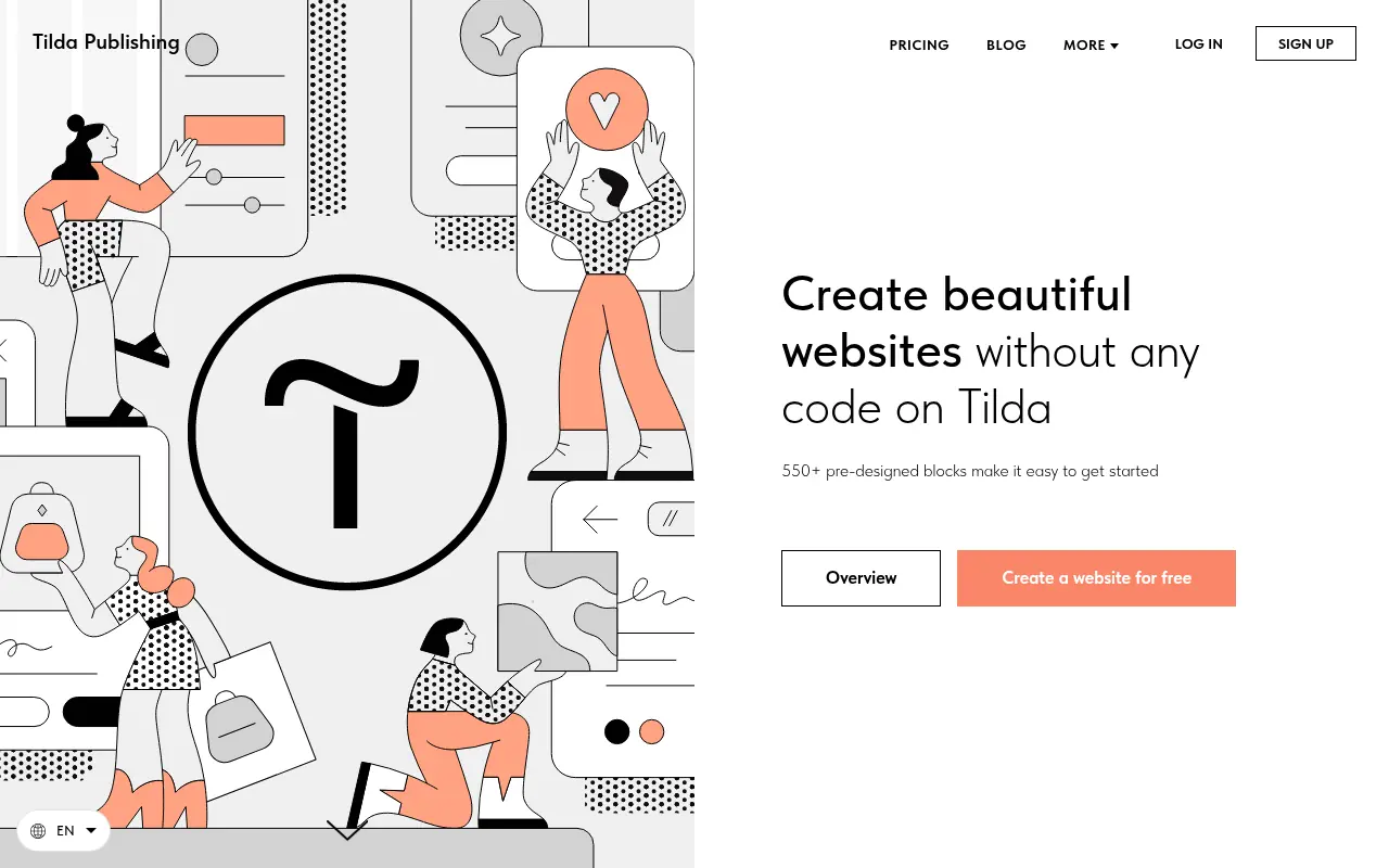 Tilda screenshot