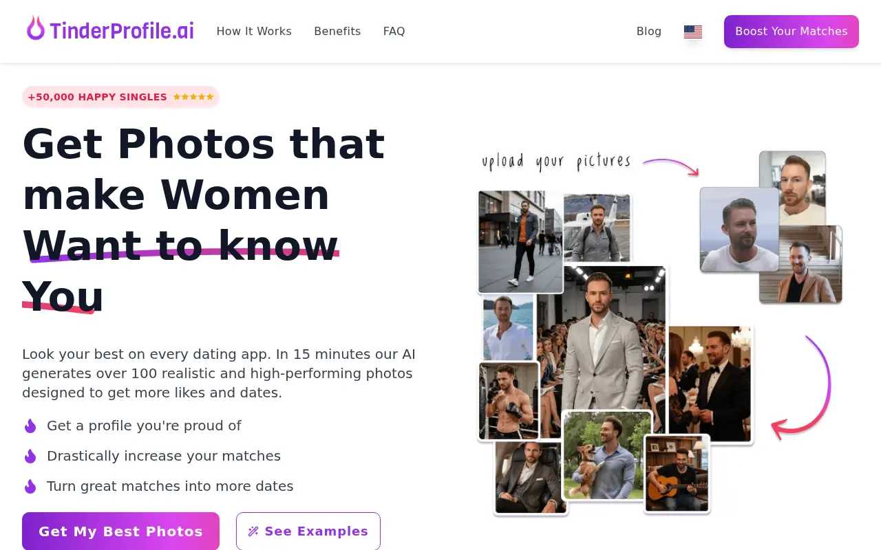 TinderProfile.ai screenshot