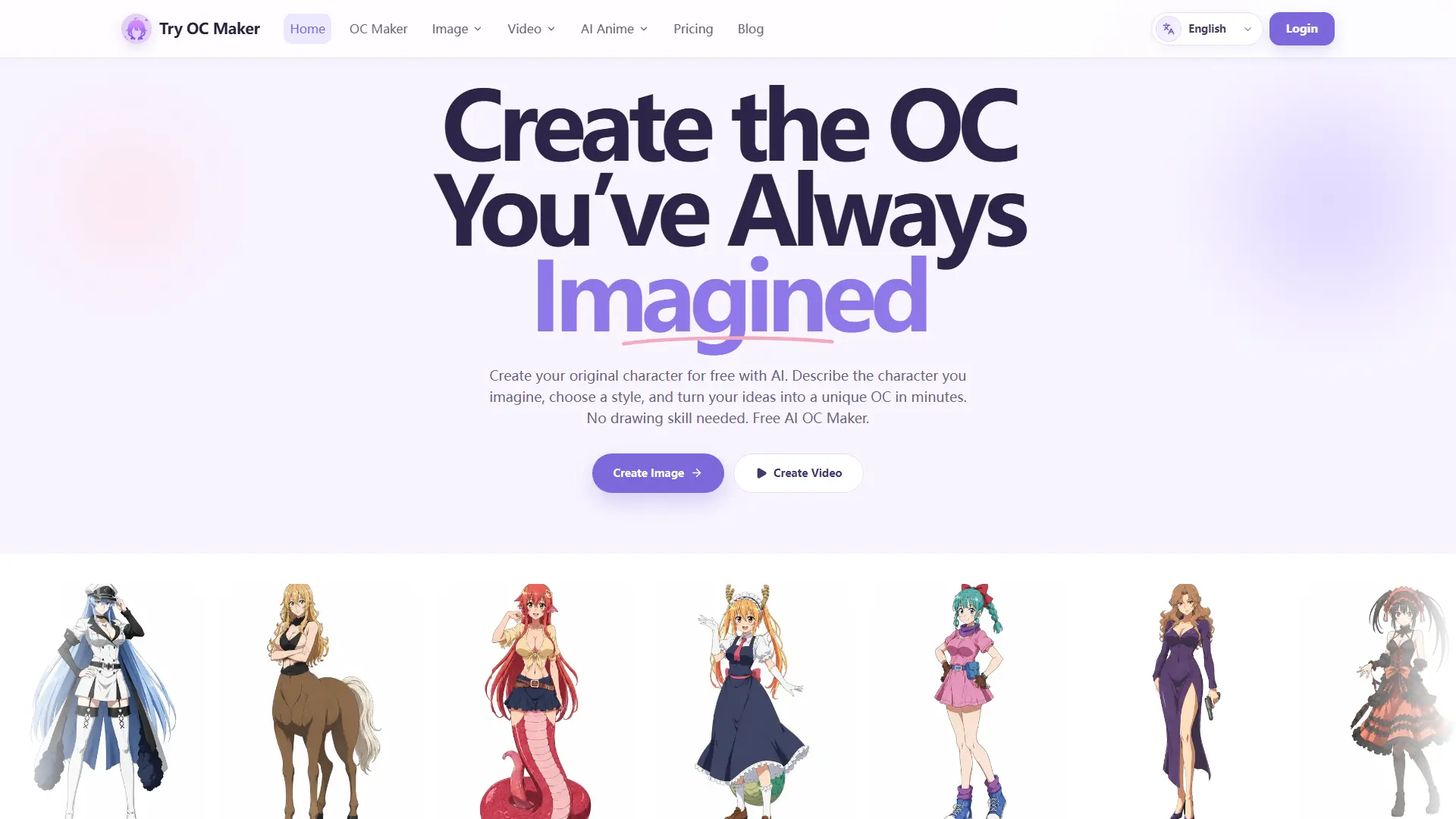 Try OC Maker screenshot