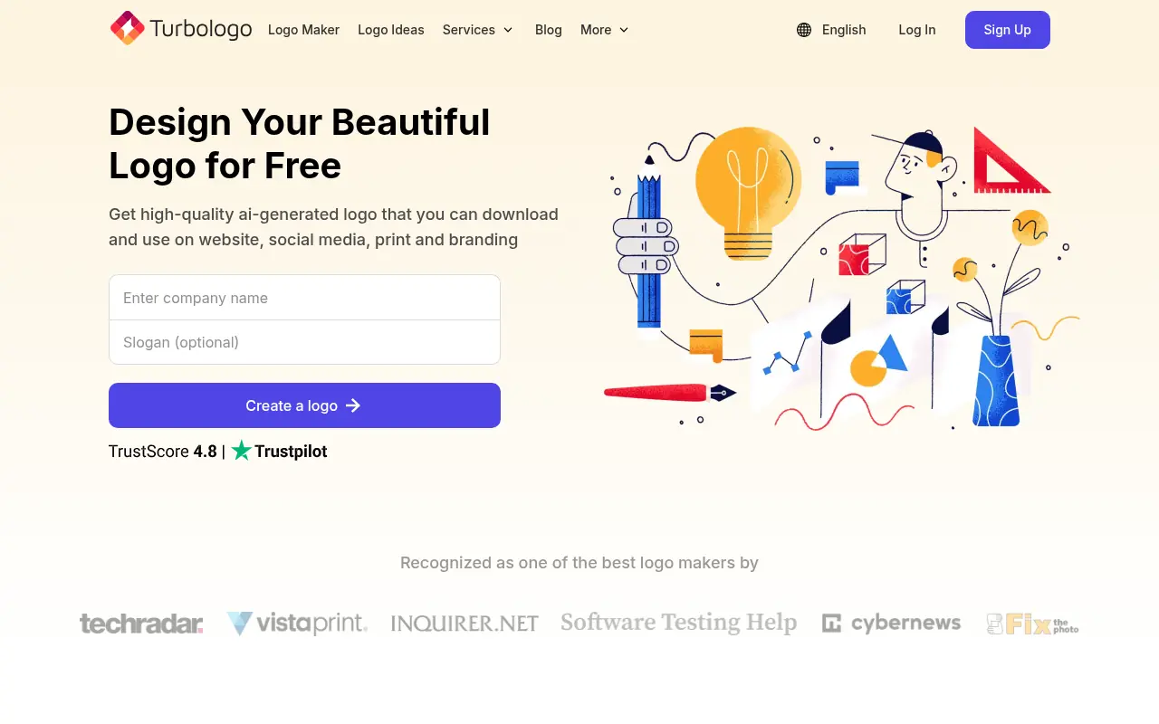 Turbologo screenshot