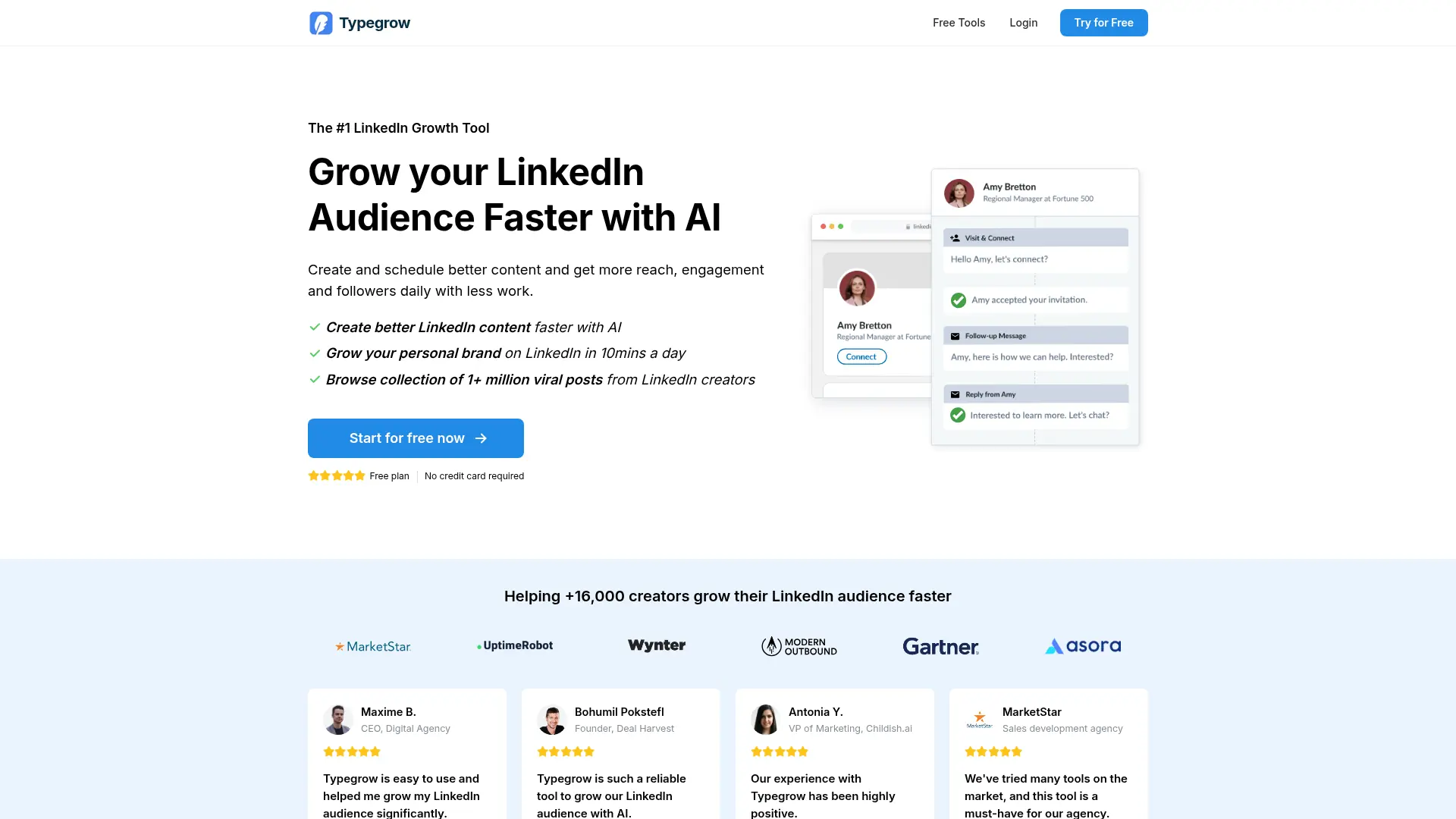 Typegrow screenshot