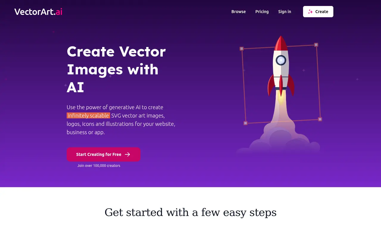 VectorArt.ai screenshot