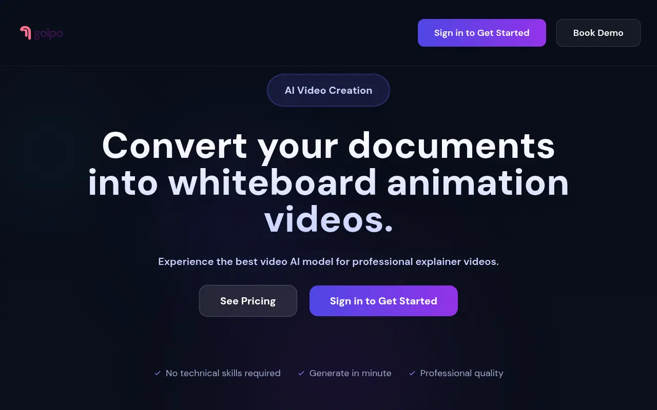 Golpo AI Video screenshot