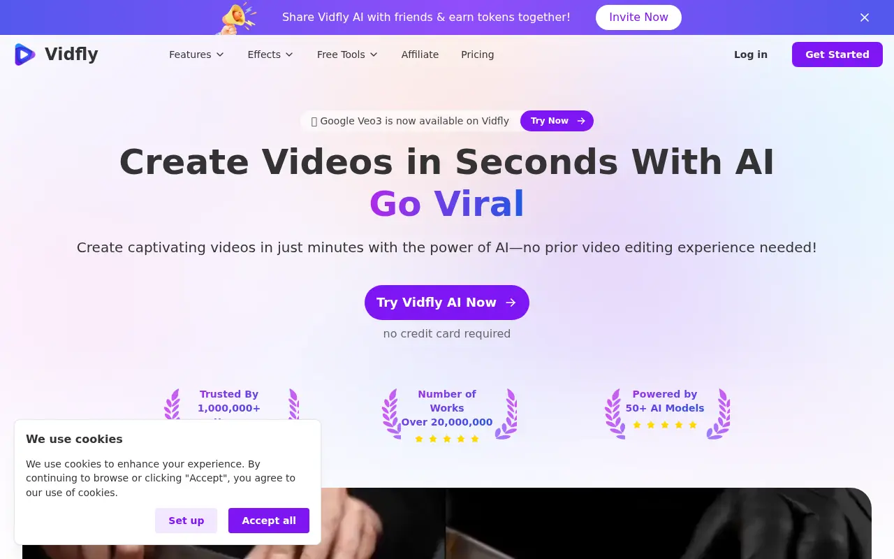Vidfly.ai screenshot