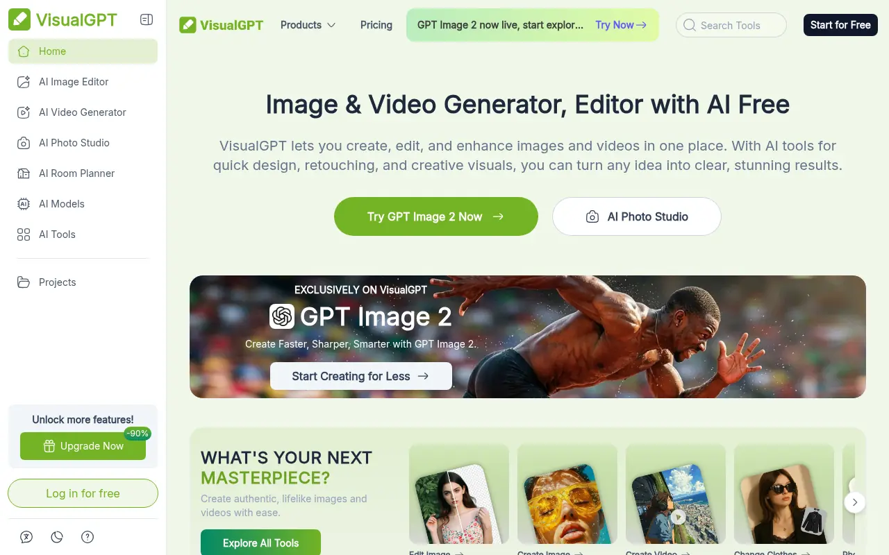VisualGPT screenshot