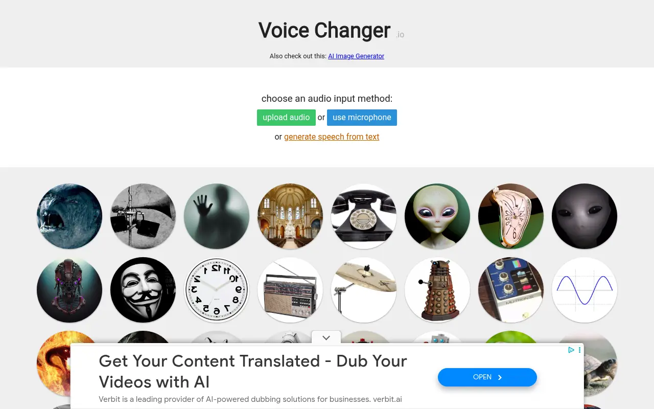 Voice Changer screenshot