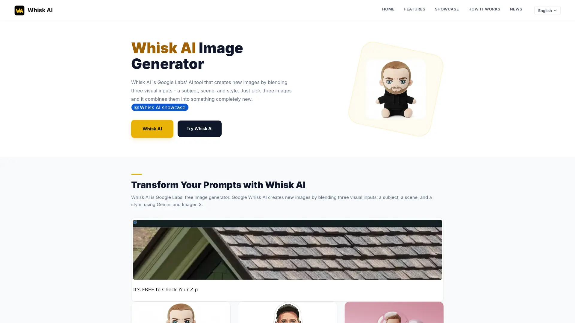 Whisk AI Labs screenshot