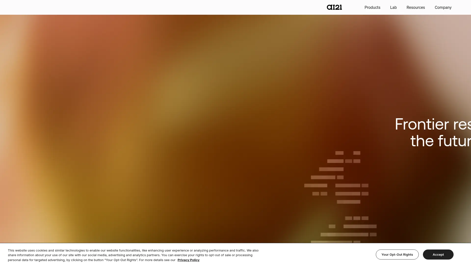 AI21 screenshot