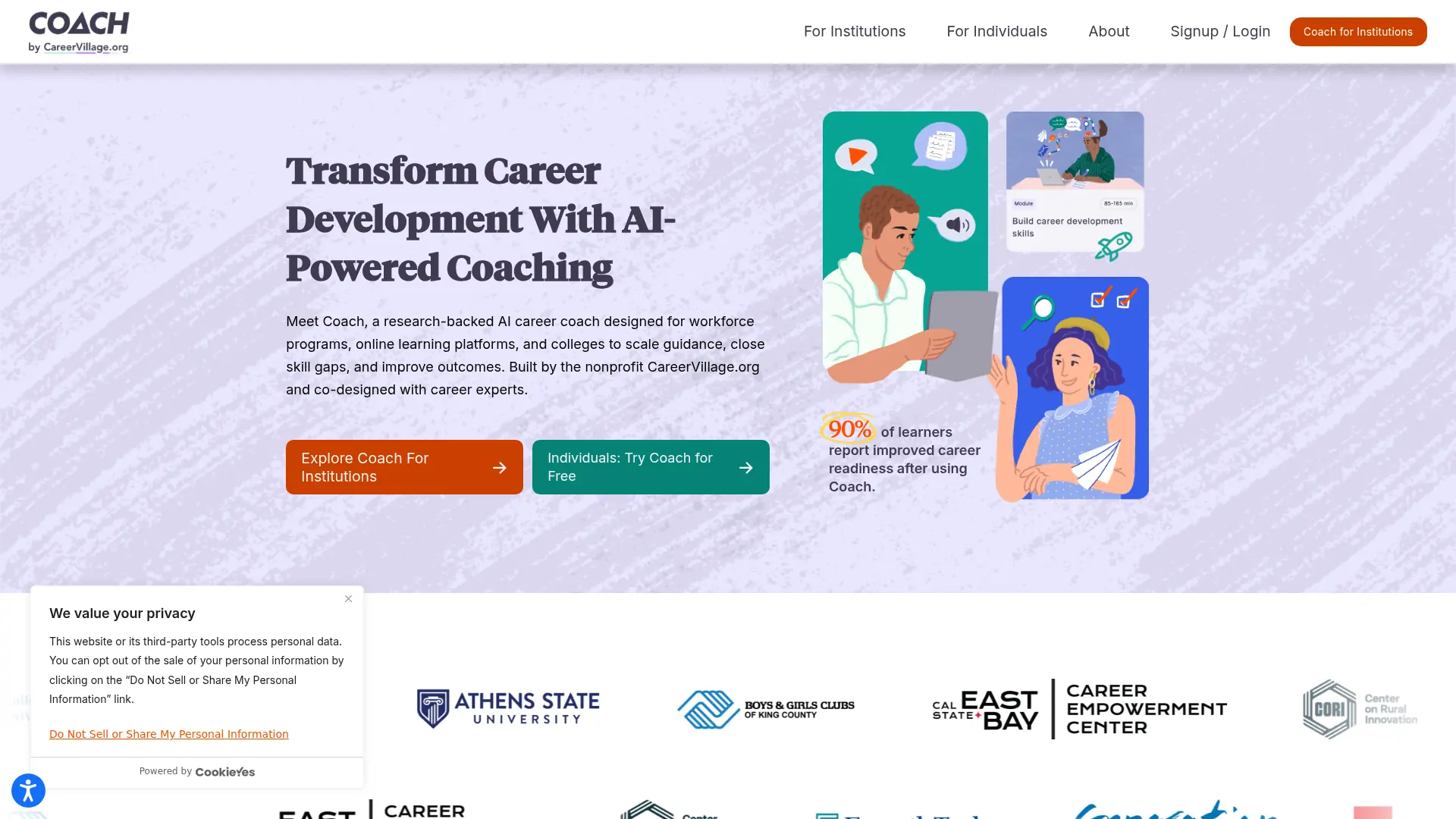 COACH by CareerVillage.org screenshot