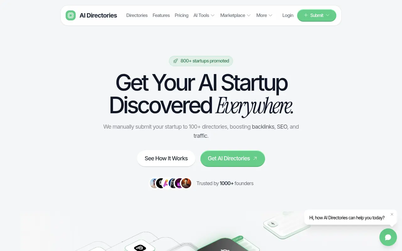 AI Directories screenshot