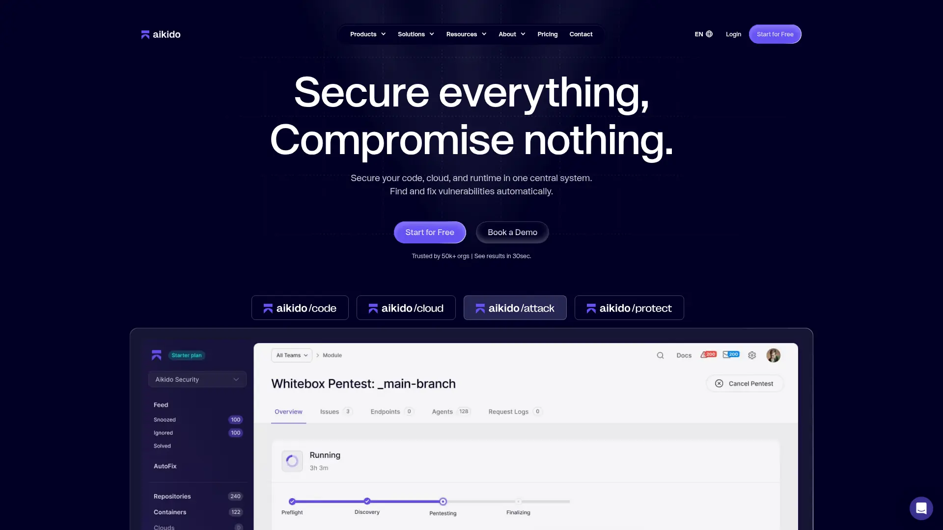Aikido Security screenshot