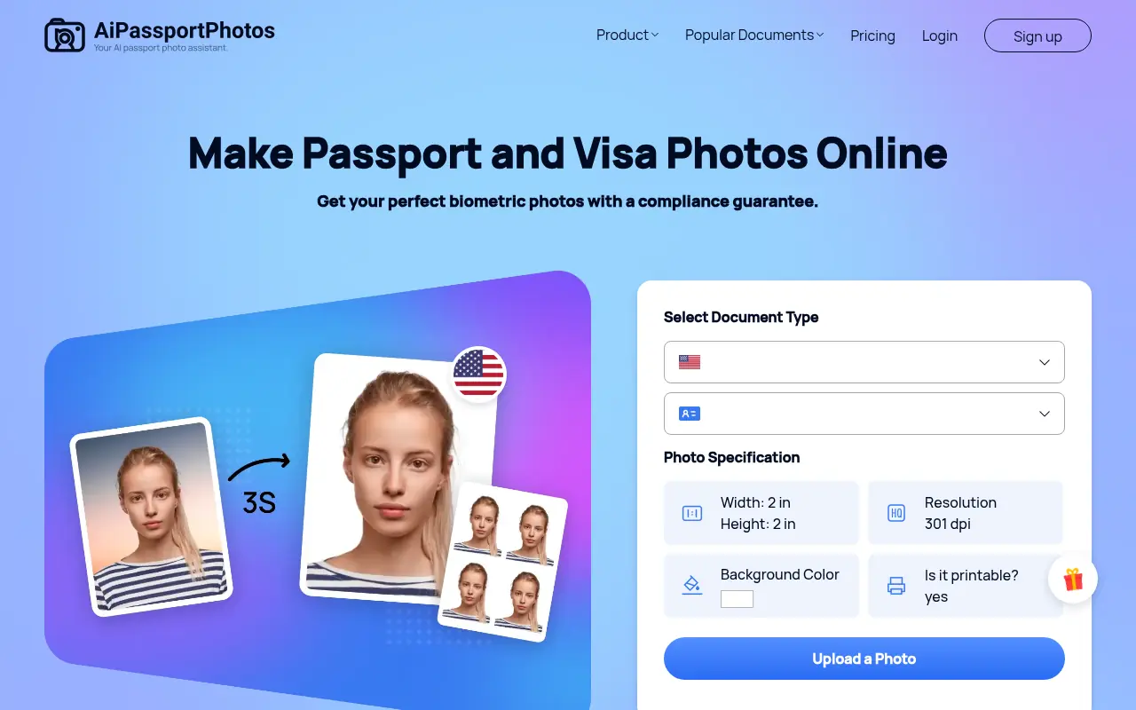 AI Passport Photos screenshot