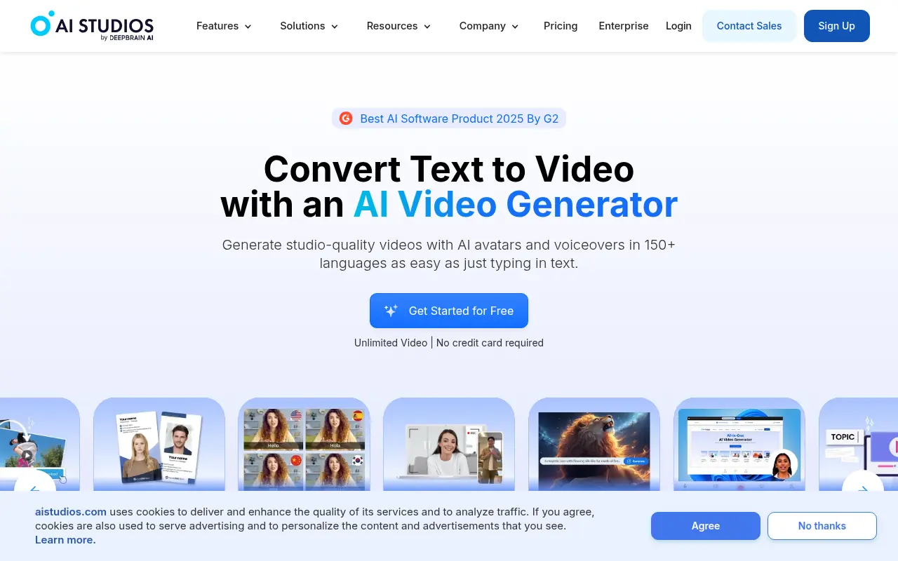 AI Studios screenshot