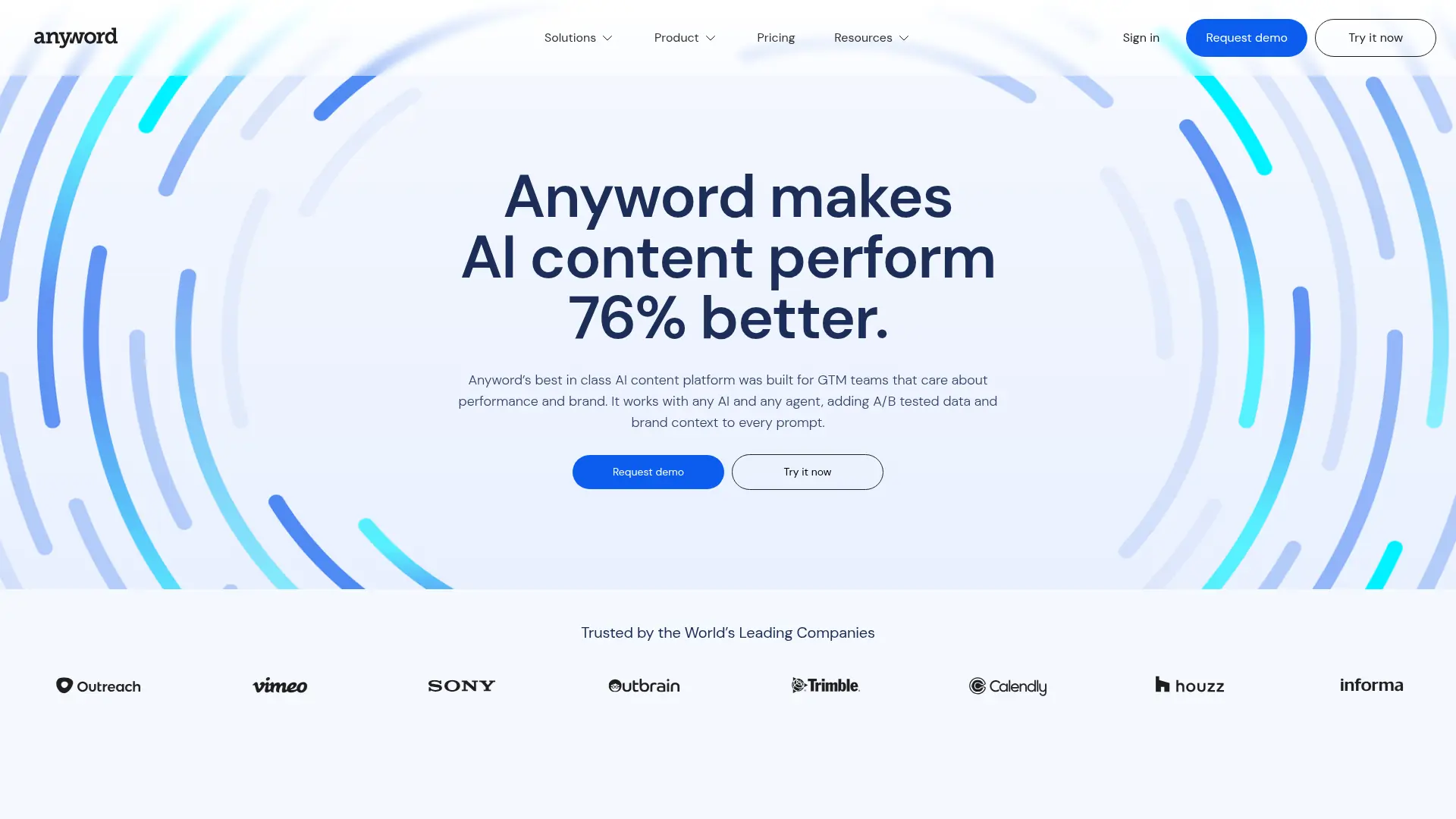 Anyword screenshot