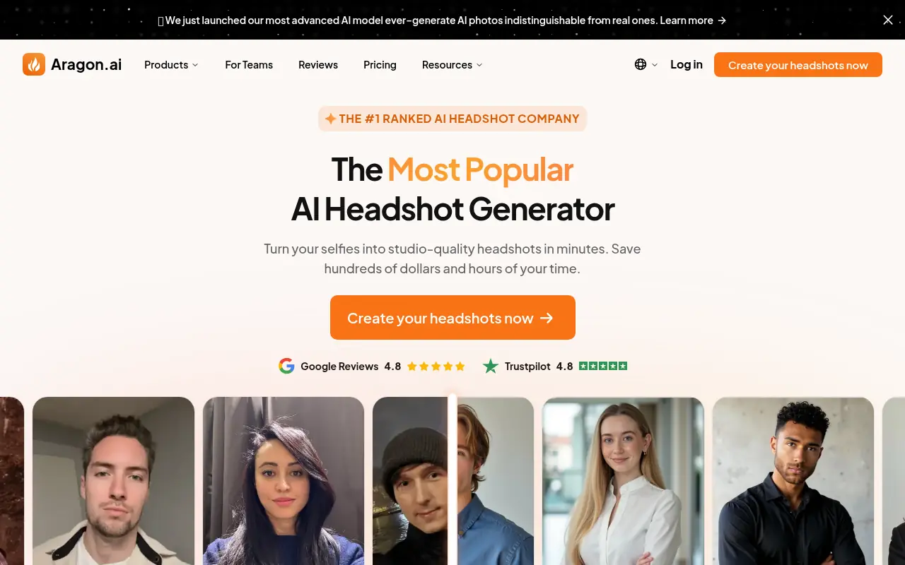 Aragon AI screenshot