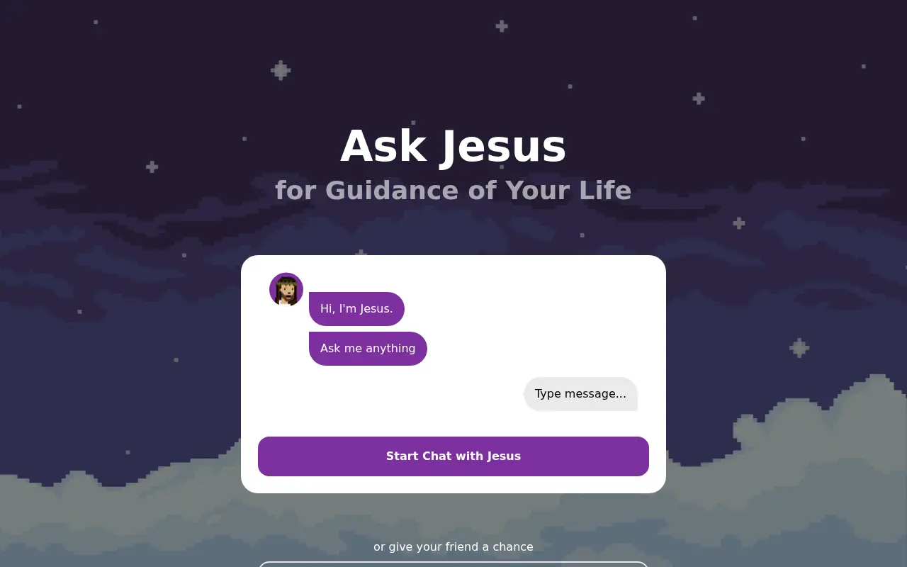 AskJesus screenshot
