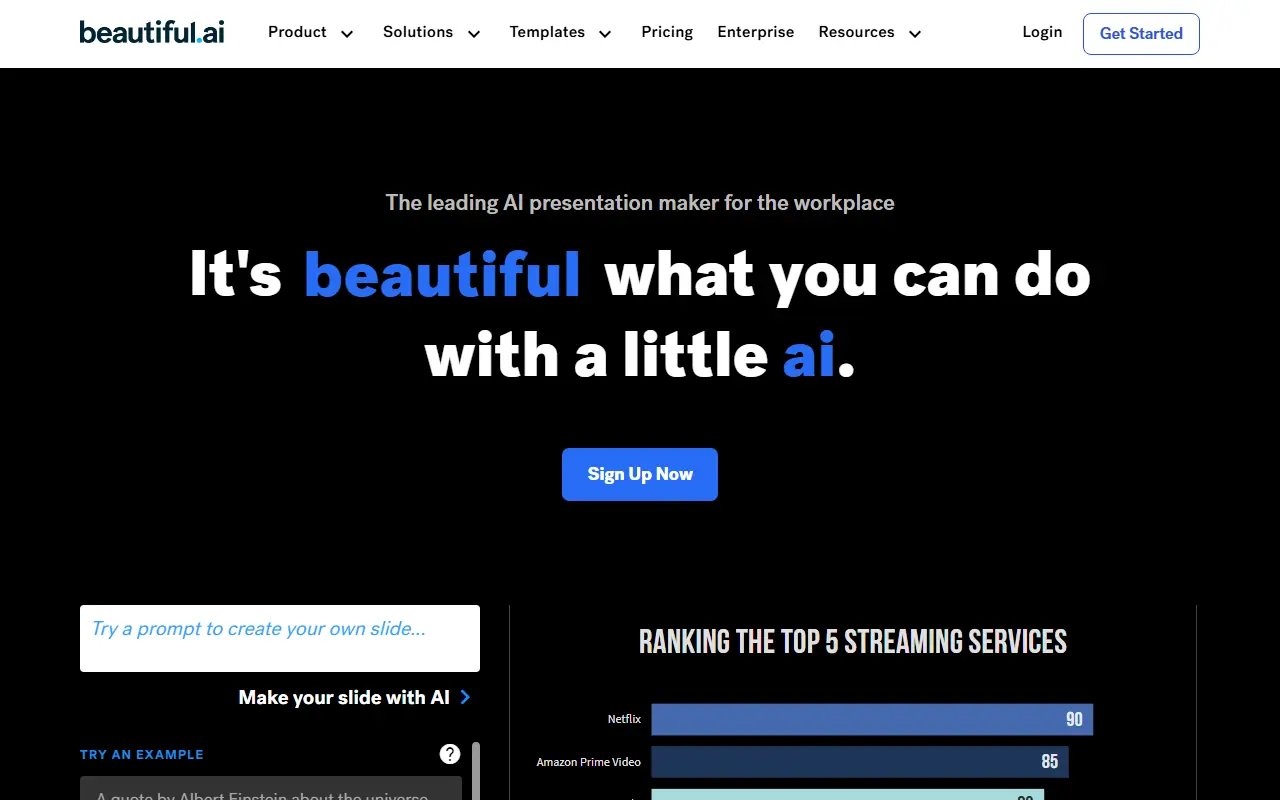Beautiful.ai screenshot