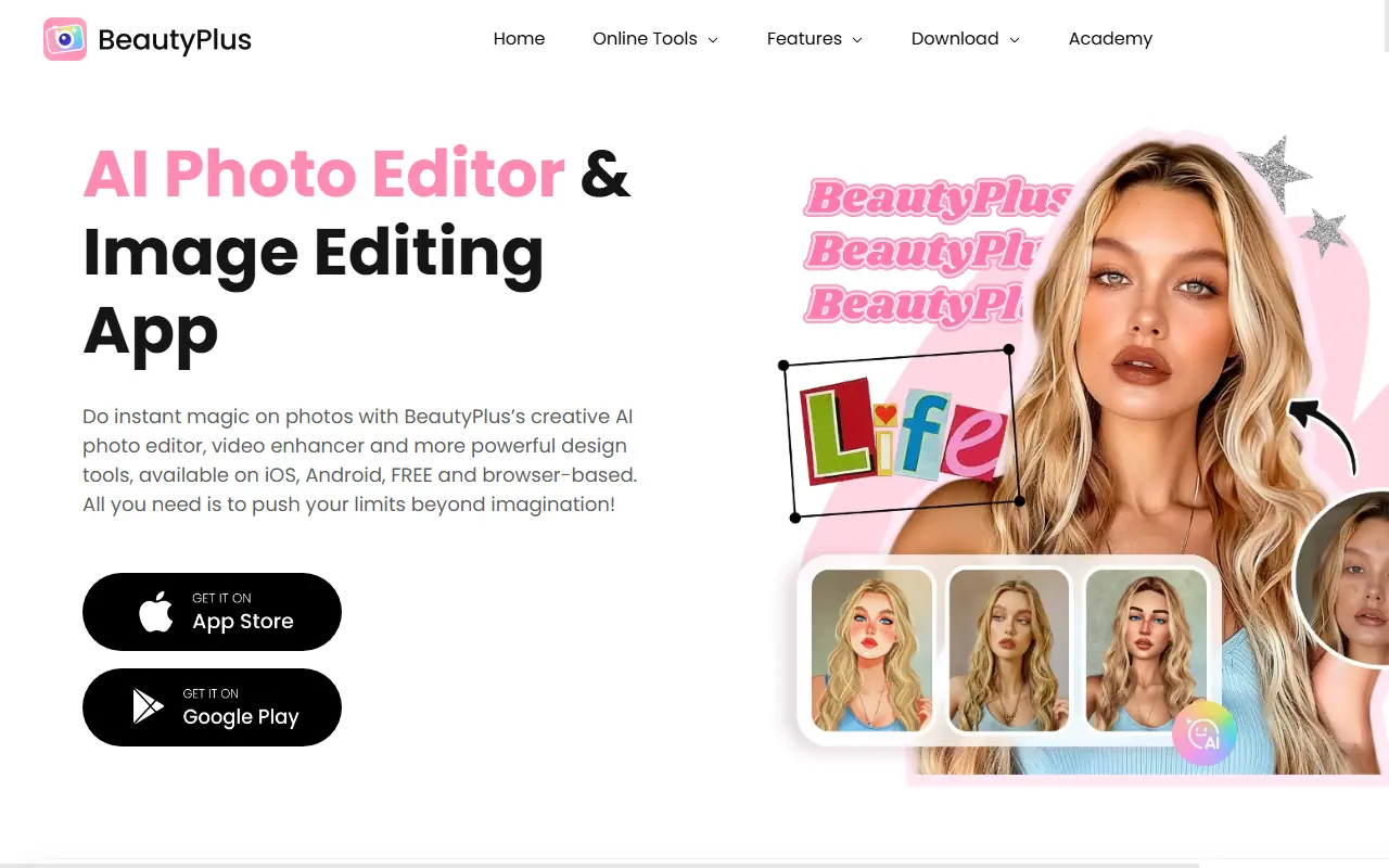 BeautyPlus screenshot