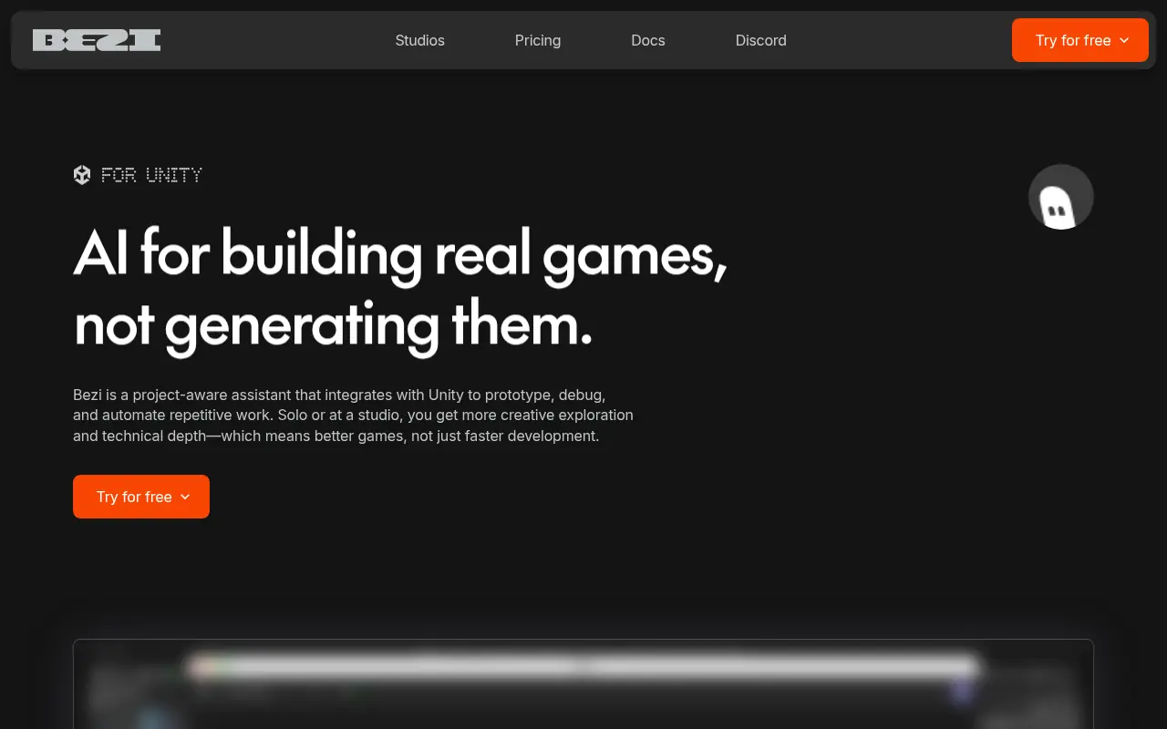 Bezi screenshot