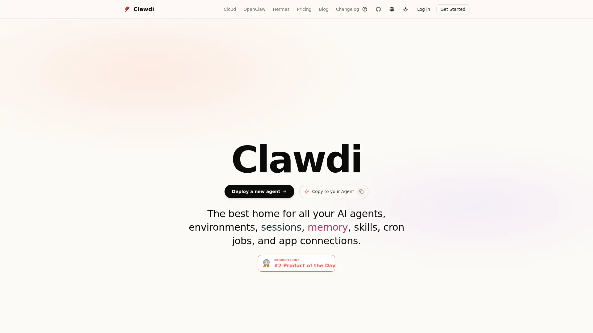 Clawdi screenshot