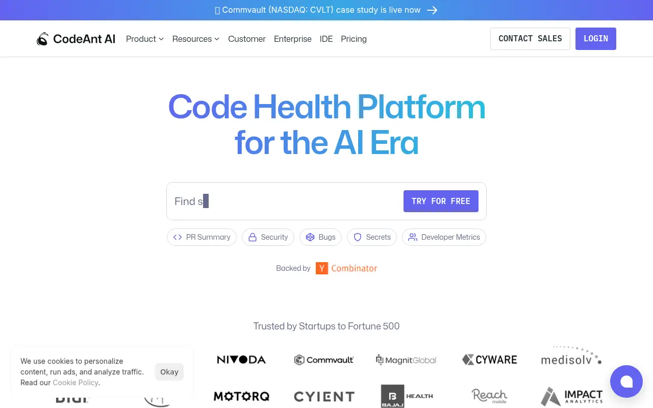 CodeAnt AI screenshot