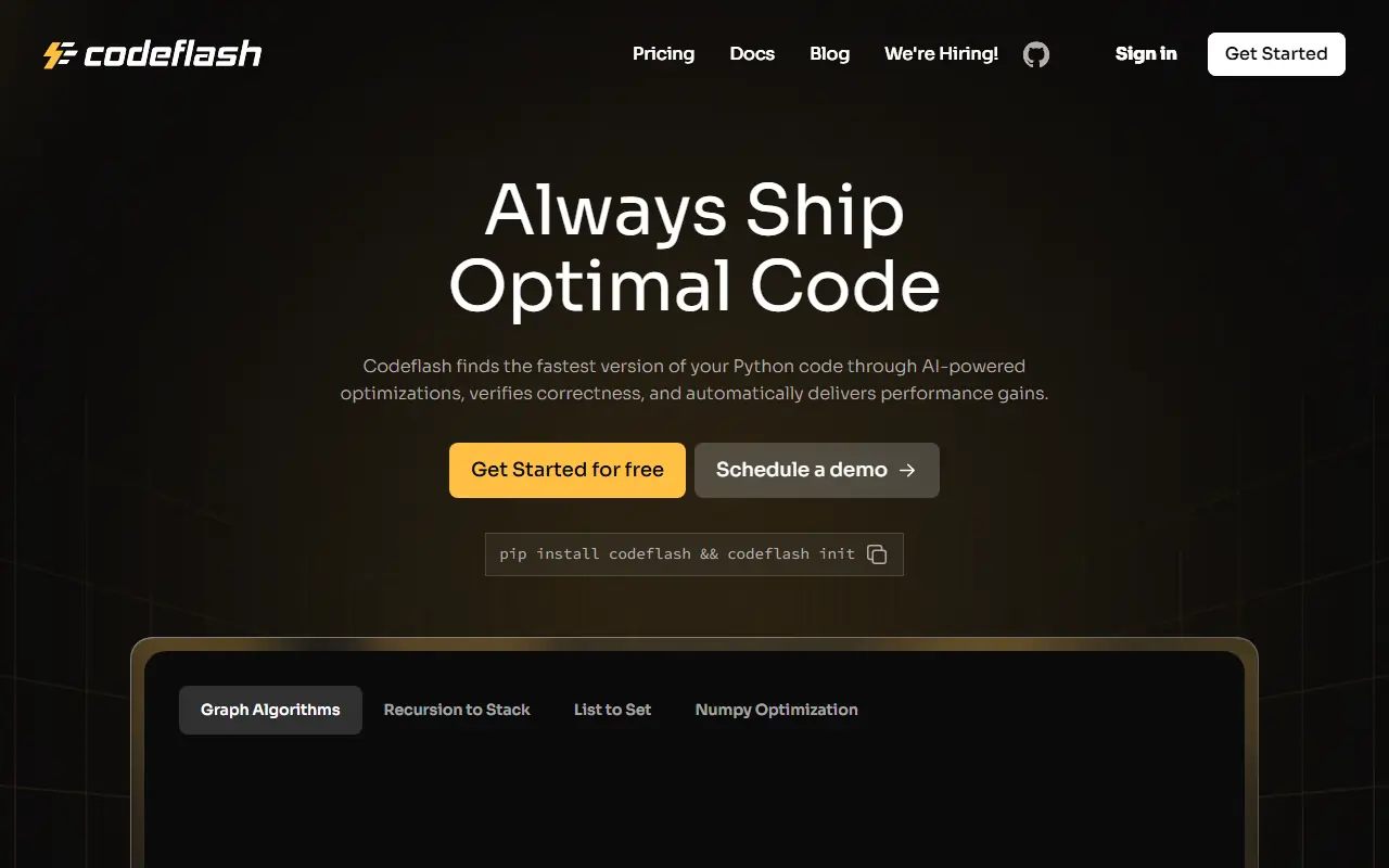 Codeflash screenshot