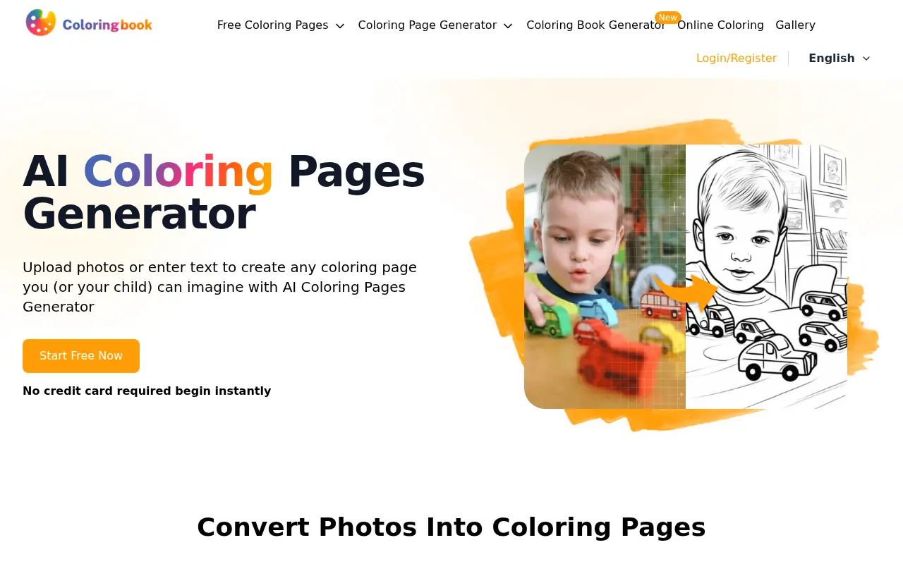 ColoringBook AI screenshot