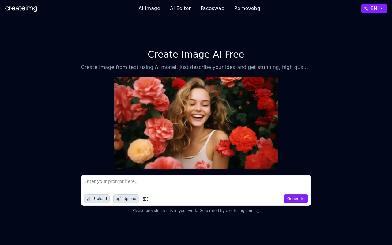 CreateImg screenshot