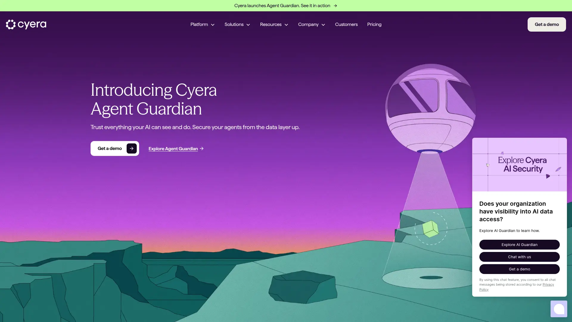 Cyera screenshot