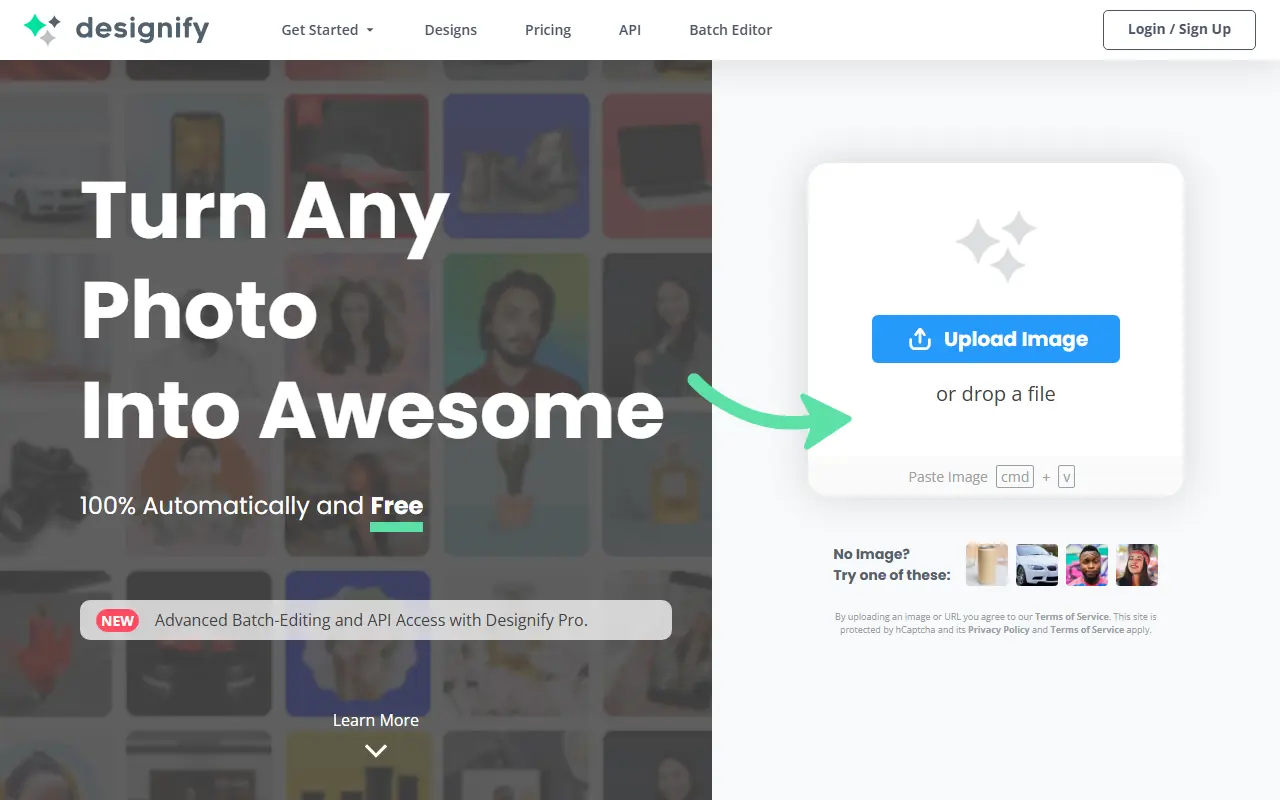 Designify screenshot