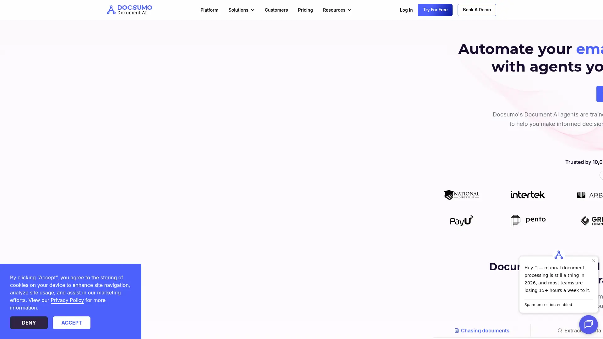Docsumo screenshot