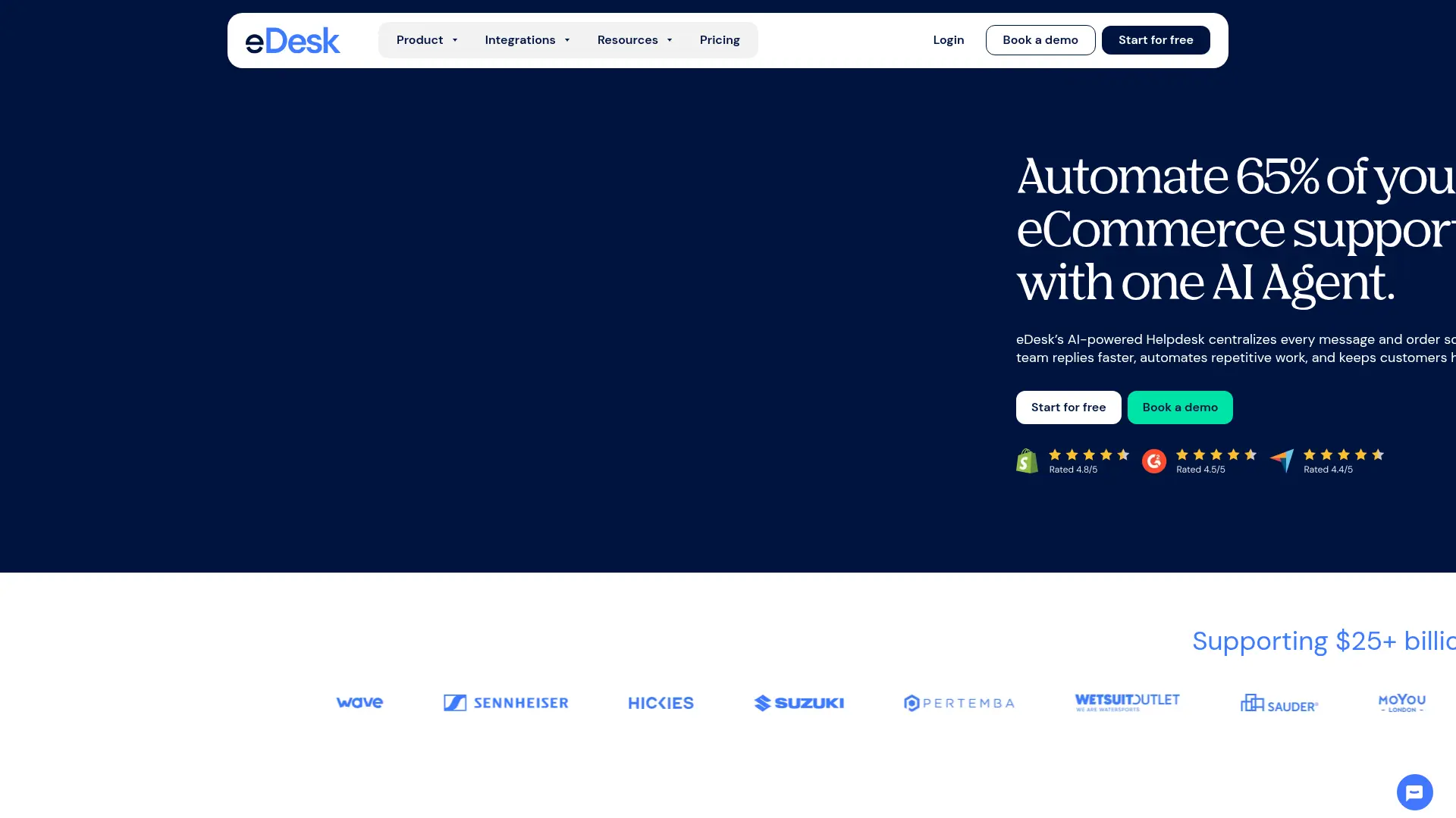 eDesk screenshot
