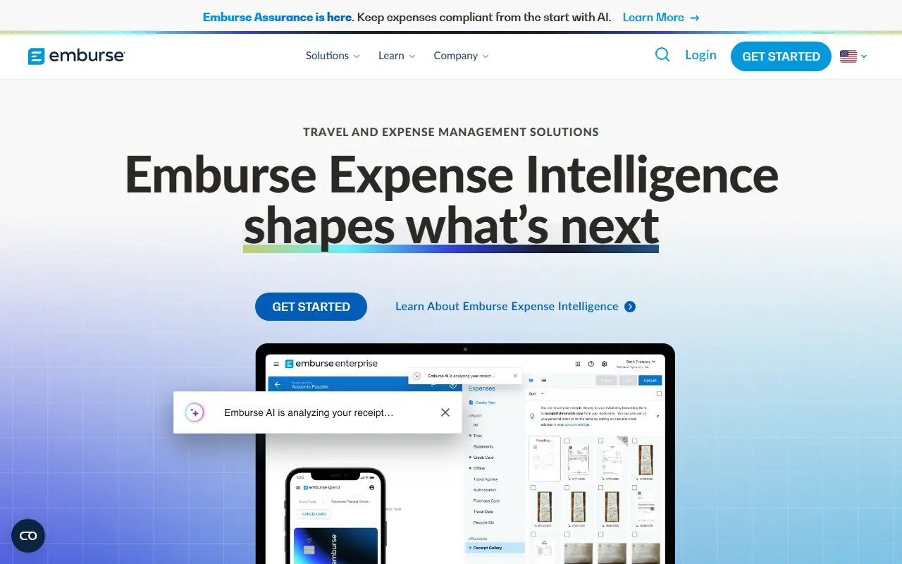 Emburse screenshot