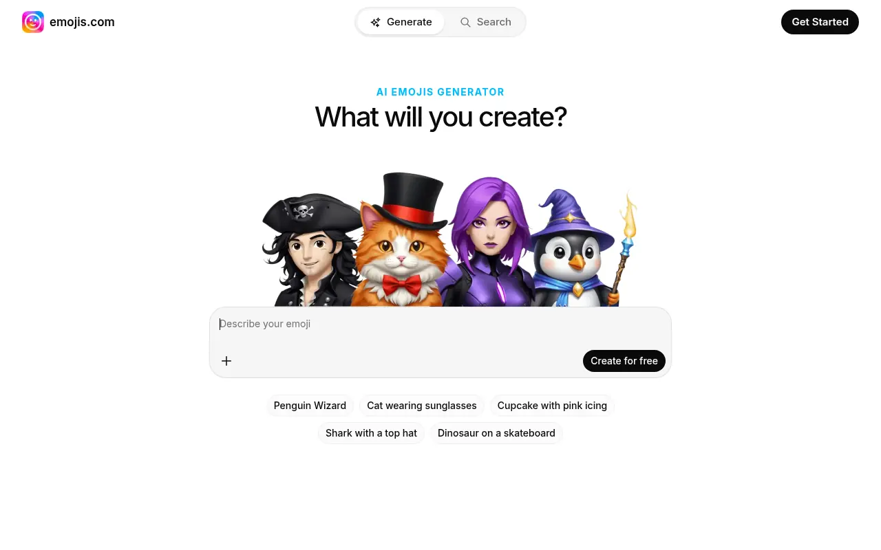 emojis.com screenshot