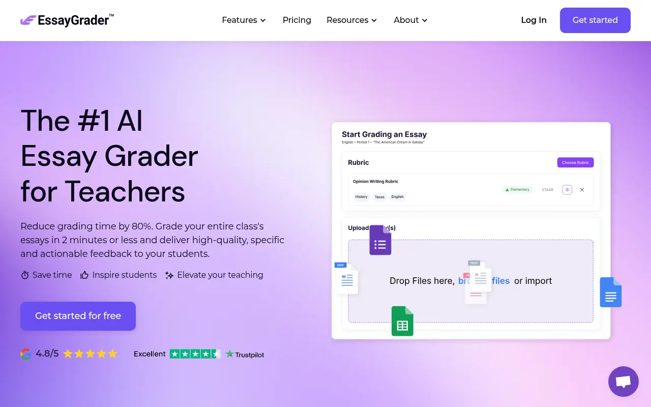 EssayGrader screenshot