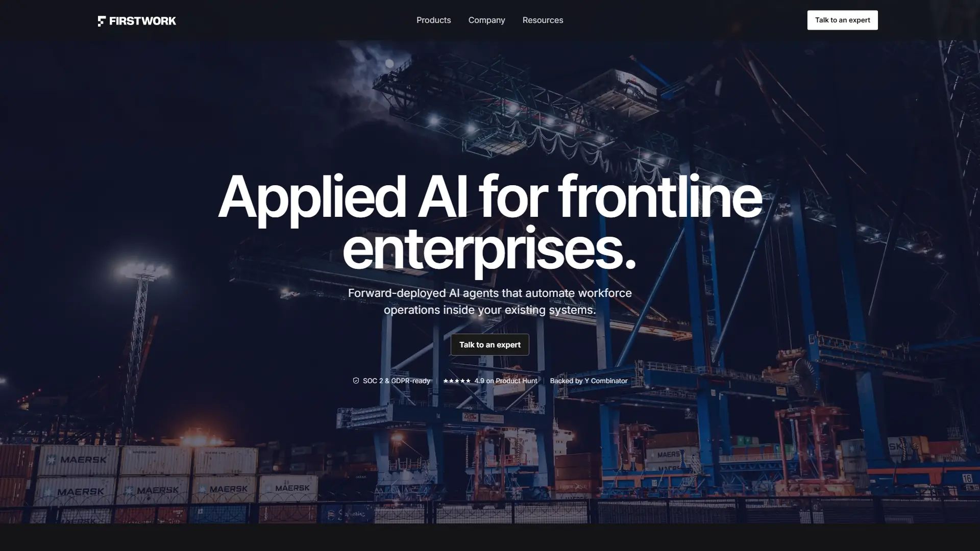 Firstwork screenshot