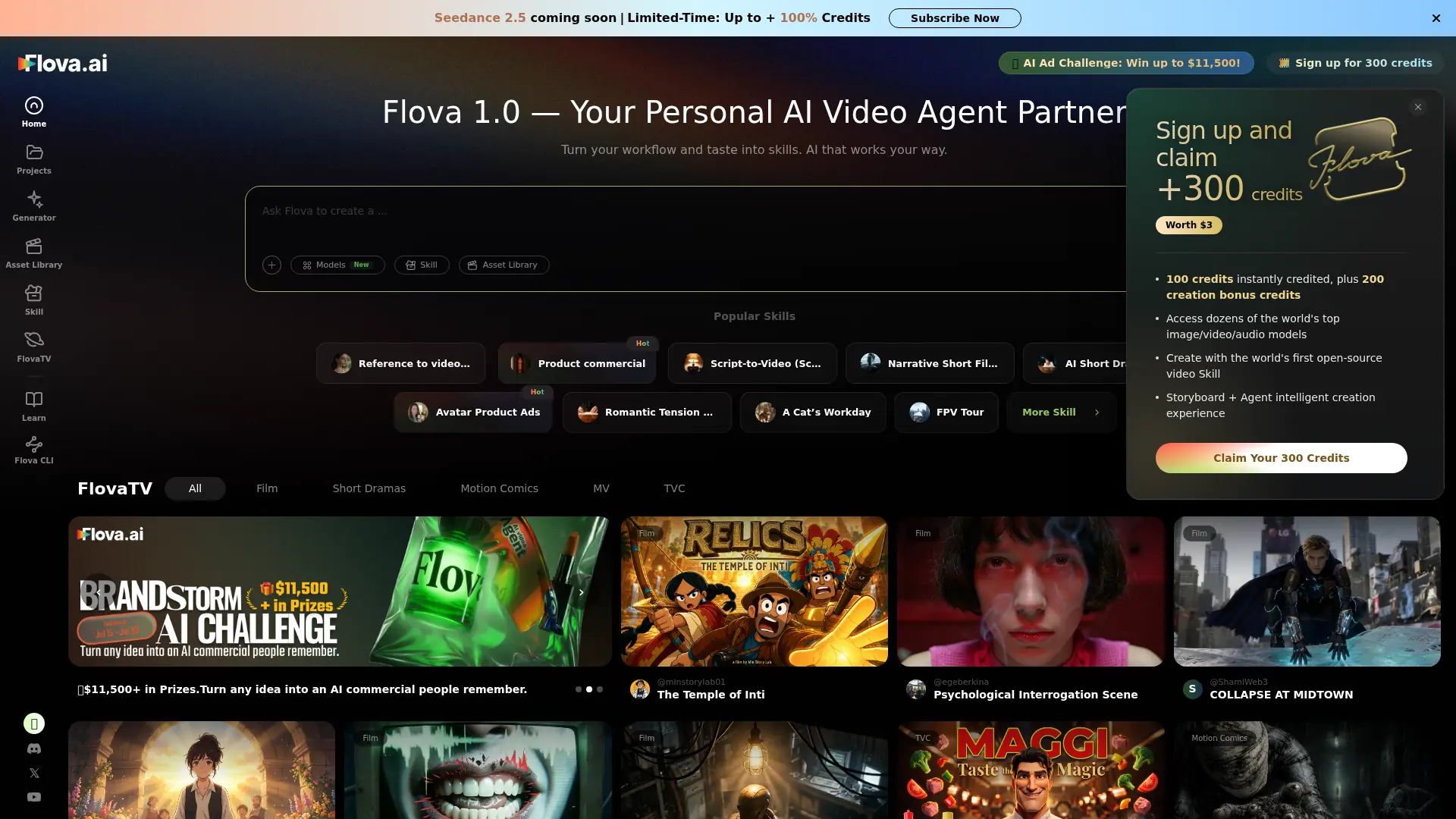 Flova screenshot