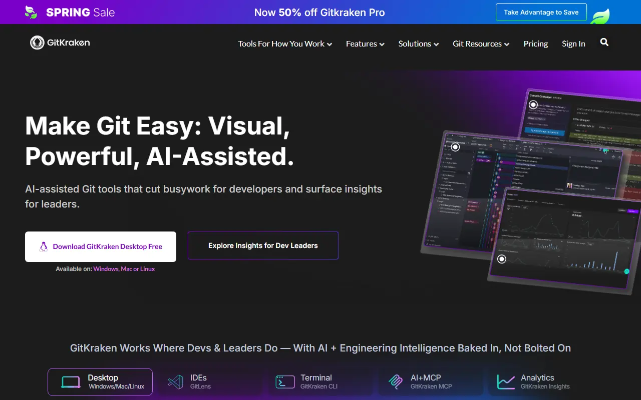 GitKraken screenshot