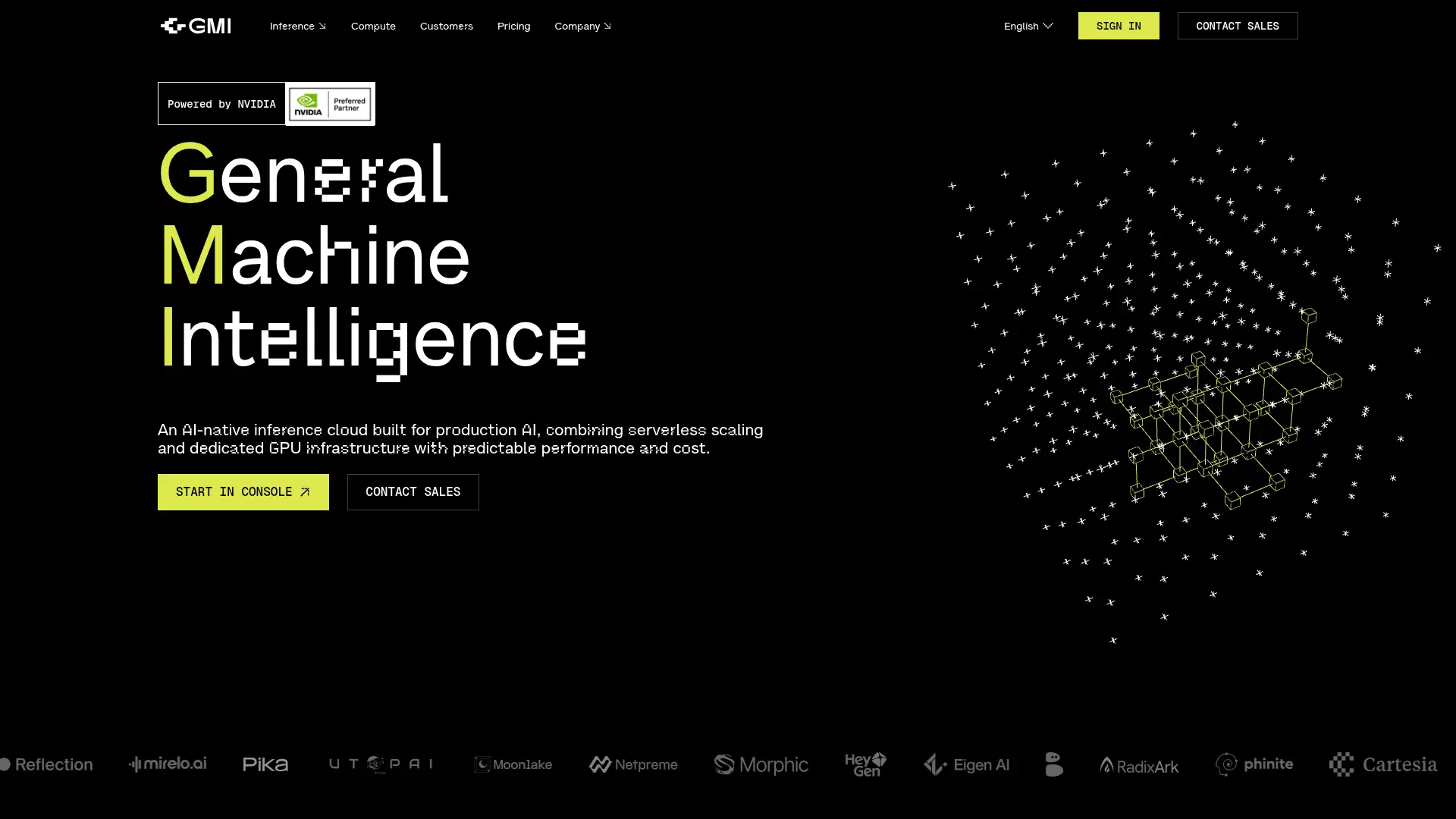 GMI Cloud screenshot