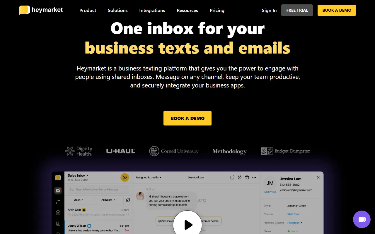 Heymarket screenshot