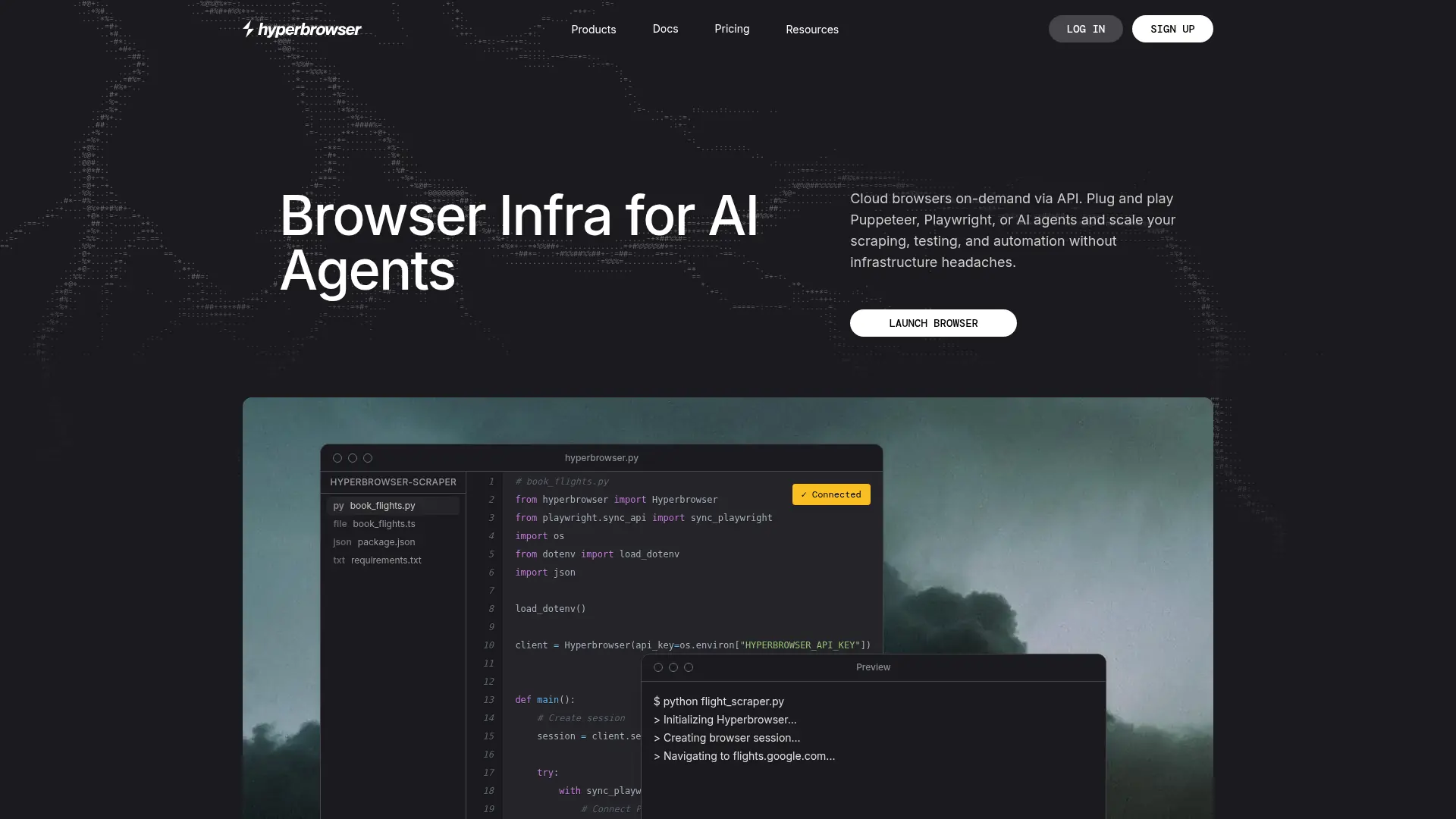 Hyperbrowser screenshot