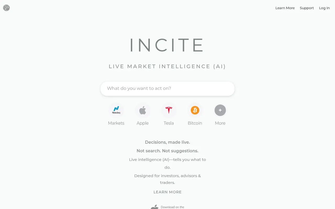 Incite AI screenshot