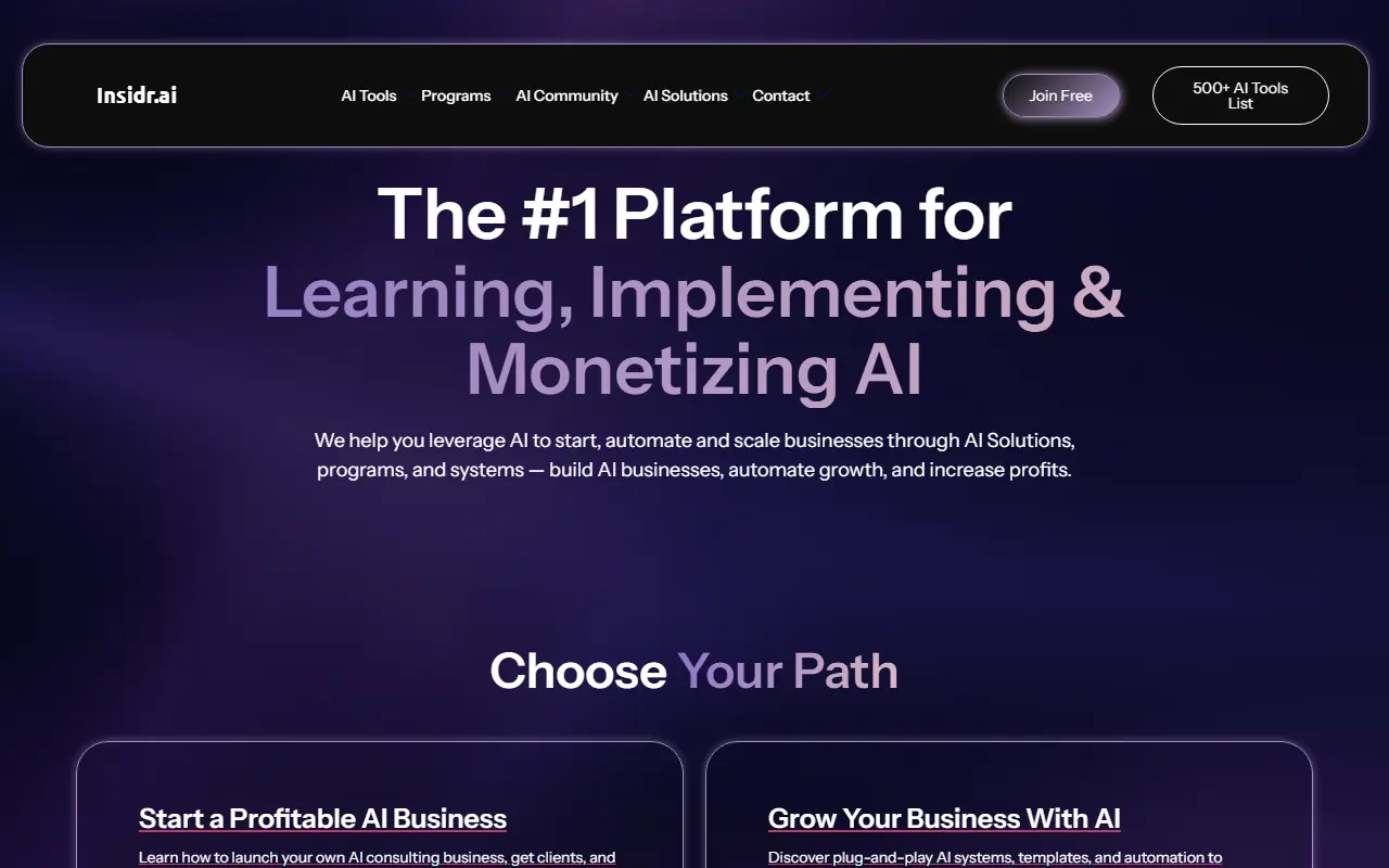 Insidr.ai screenshot